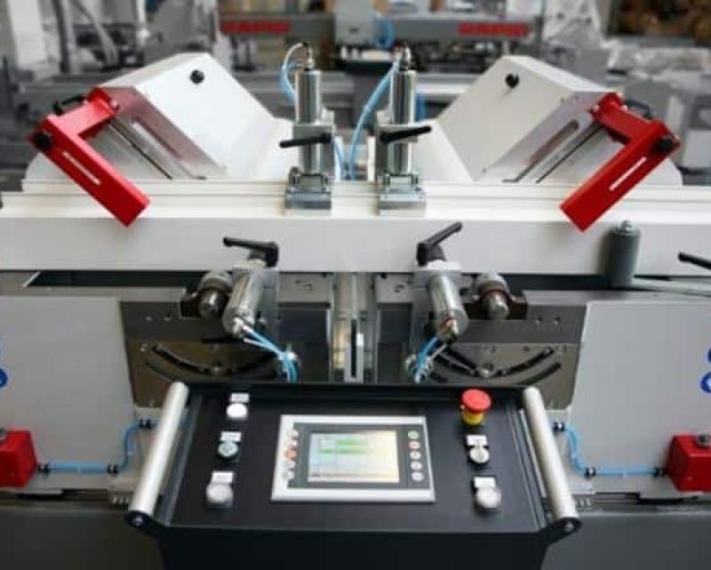 RAPID Dubbele Verstekzaagmachine type DGL 250 (4)