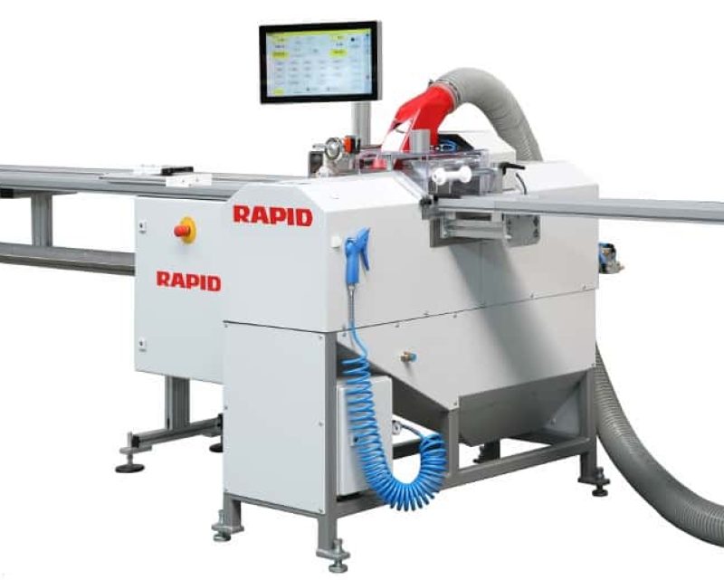 RAPID Glaslijstenzaagmachine type GLX 250 (1)